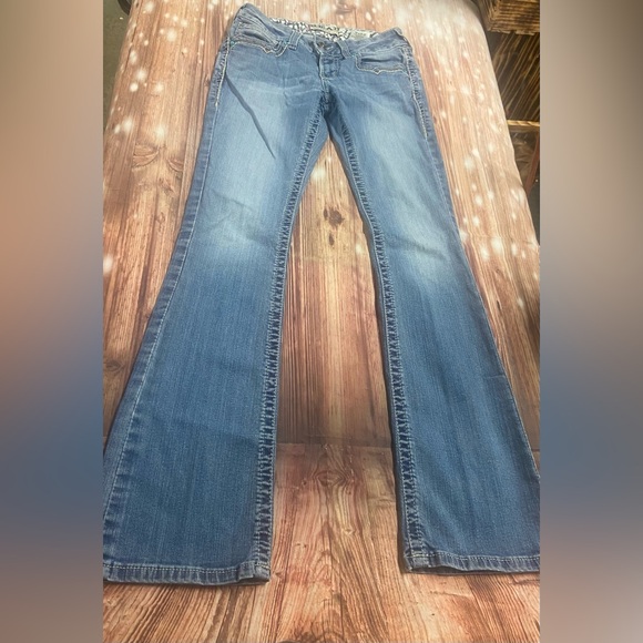 ARIAT Low Rise Boot Cut Real Denim Jeans Women’s - Picture 9 of 9